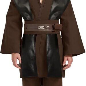 Star Wars Anakin Costume Tunic +Pant +Belt +Robe +Girdle +Tabard